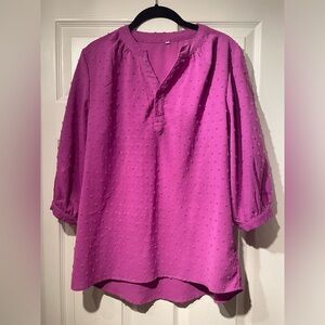 Women’s Purple Dress Blouse